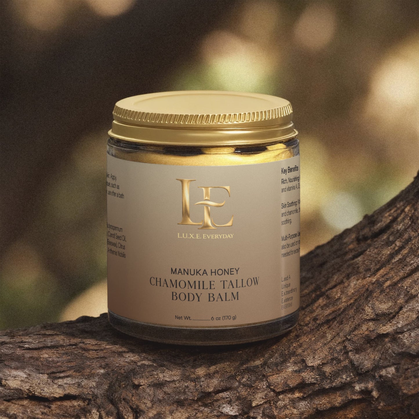 Manuka Honey Chamomile Tallow Body Balm