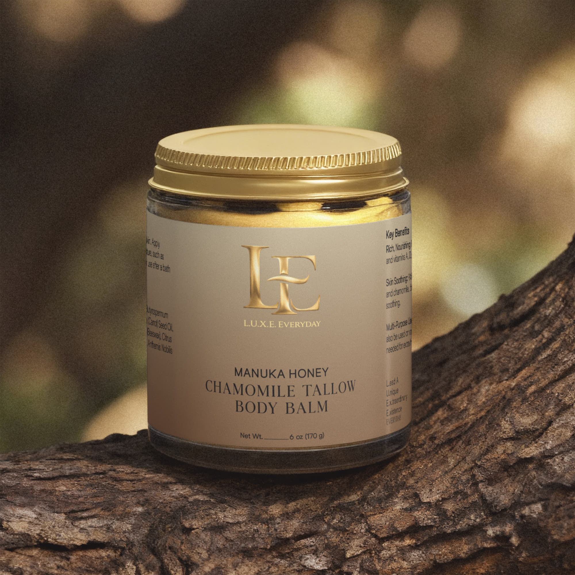 Manuka Honey Chamomile Tallow Body Balm