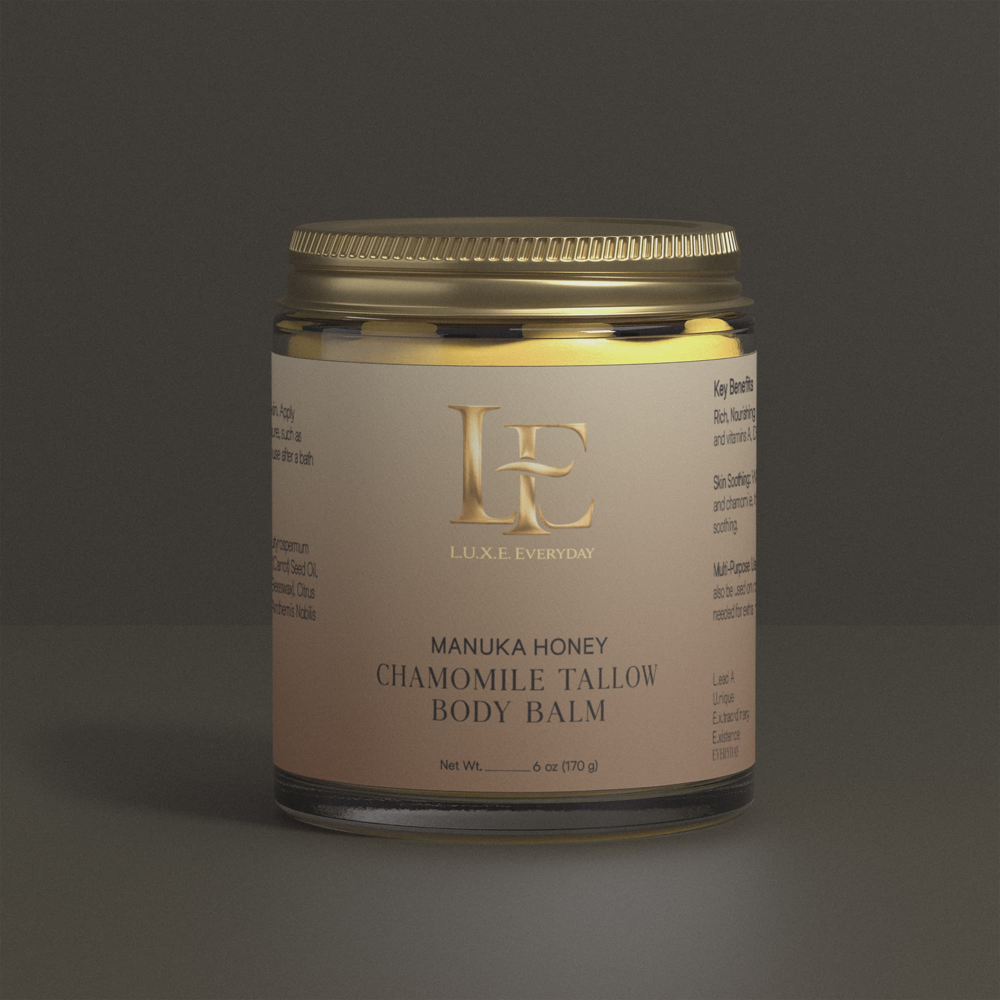 Manuka Honey Chamomile Tallow Body Balm