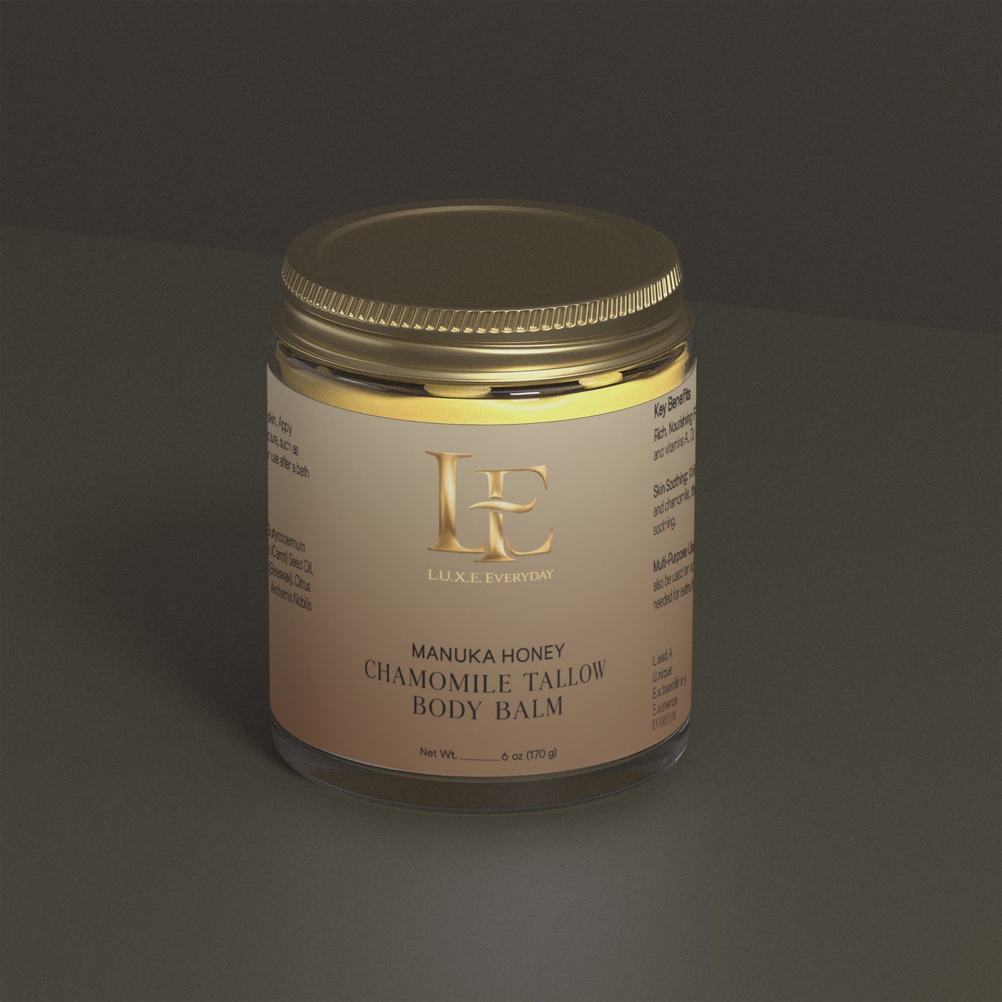 Manuka Honey Chamomile Tallow Body Balm