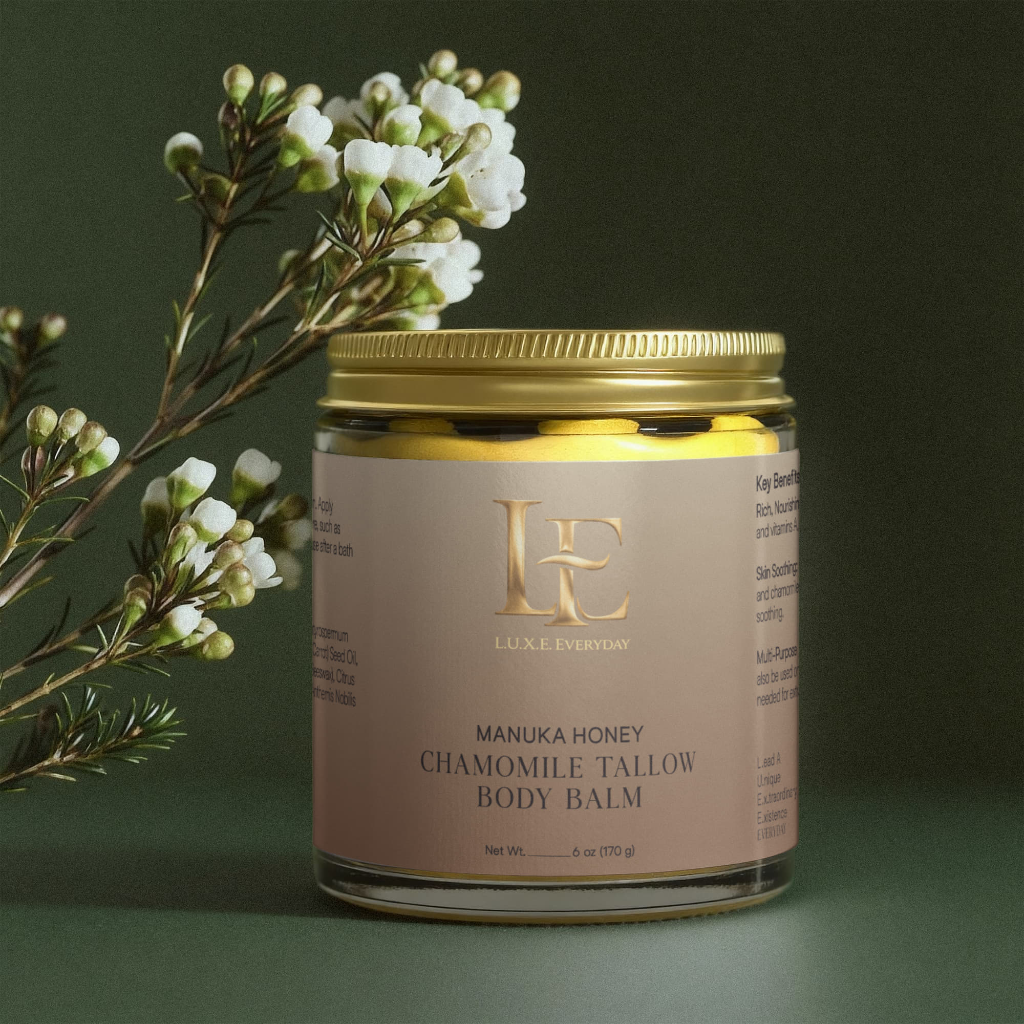Manuka Honey Chamomile Tallow Body Balm