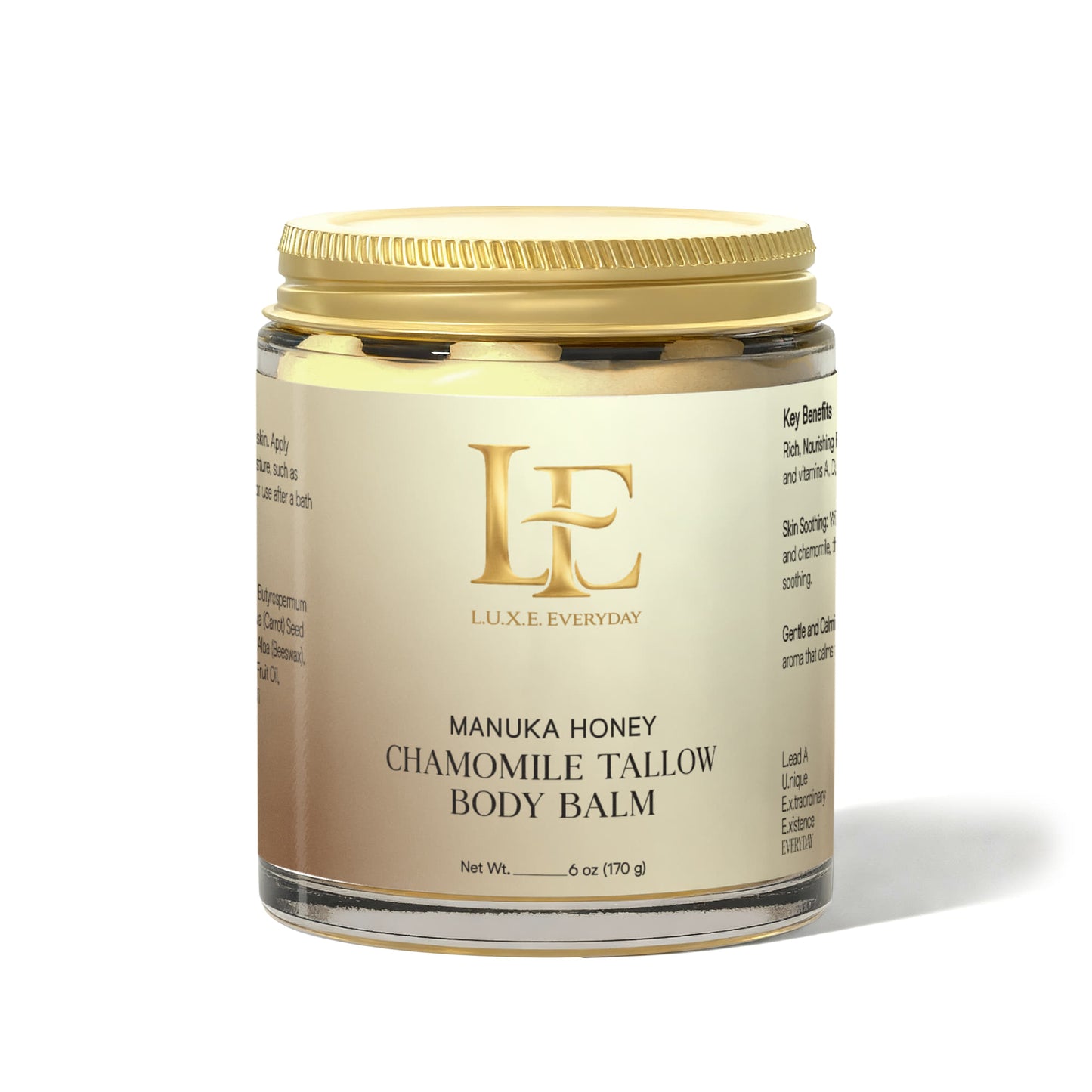 Manuka Honey Chamomile Tallow Body Balm