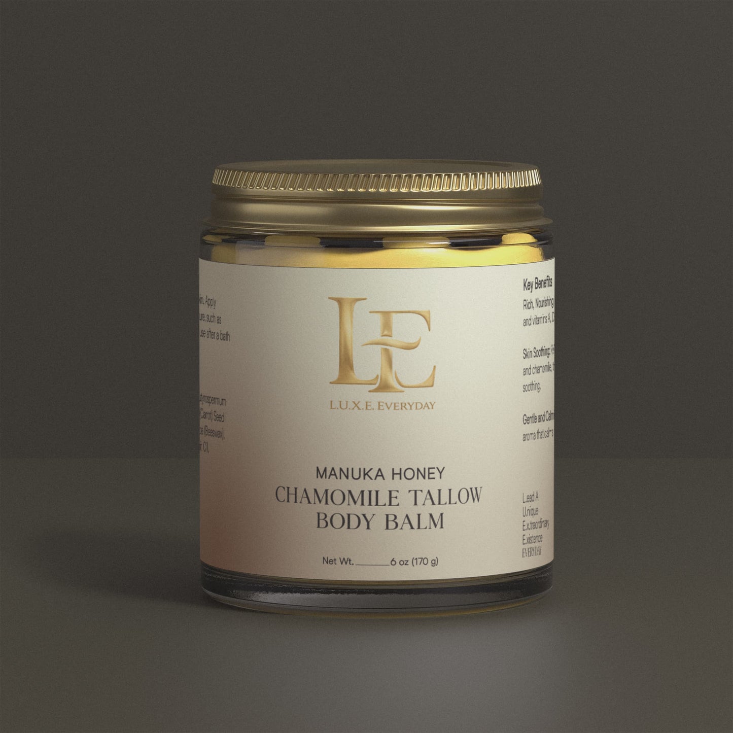 Manuka Honey Chamomile Tallow Body Balm