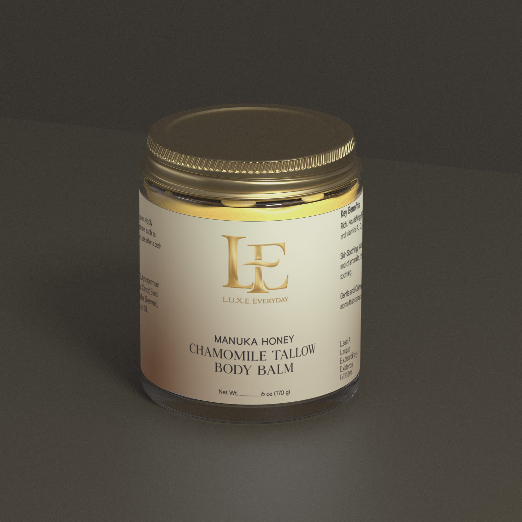 Manuka Honey Chamomile Tallow Body Balm