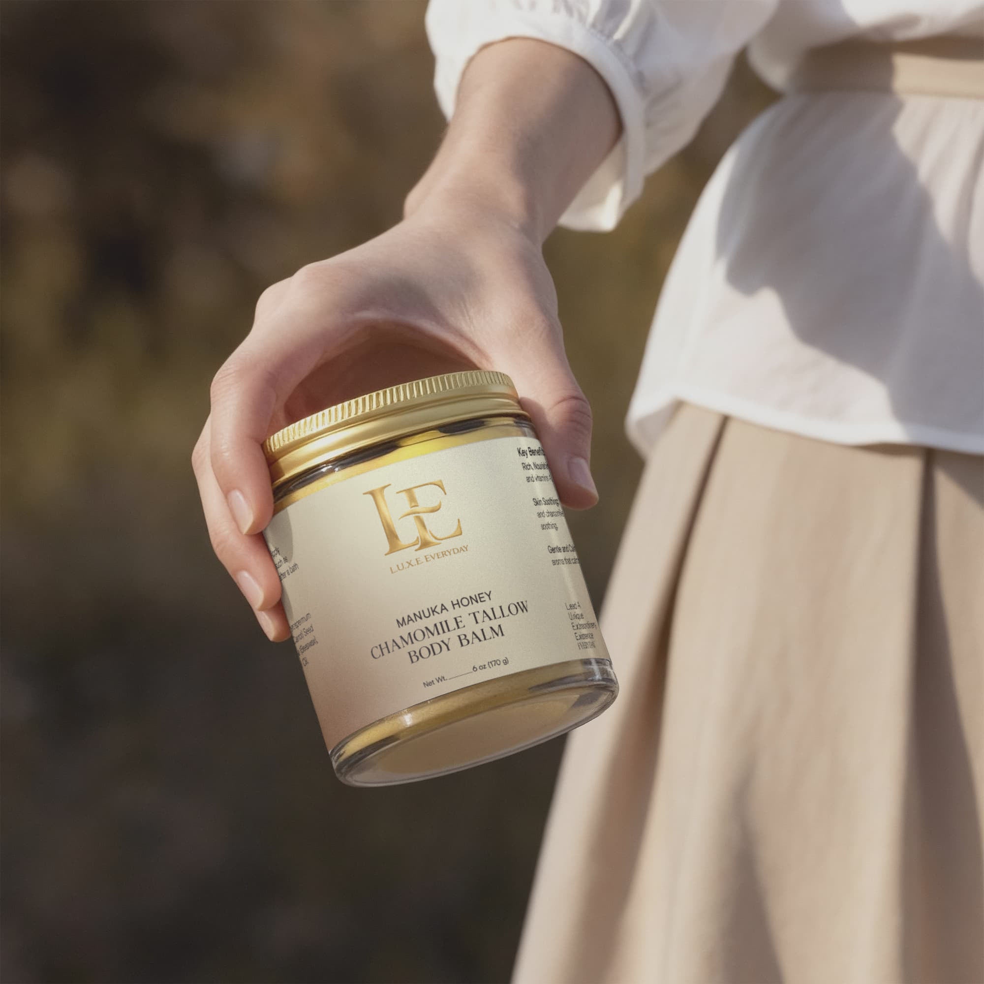 Manuka Honey Chamomile Tallow Body Balm